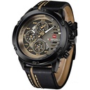 Formal Mens Designer Watch - Black