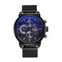 Naviforce Chronograph Waterproof Mens Watch - Black