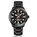 Naviforce NF9090 Stainless Watch - Black