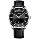 Curren Mens Formal Analog Watch - Black