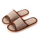 Hotel Linen PVC Slippers for Women , Soft Women's Slippers