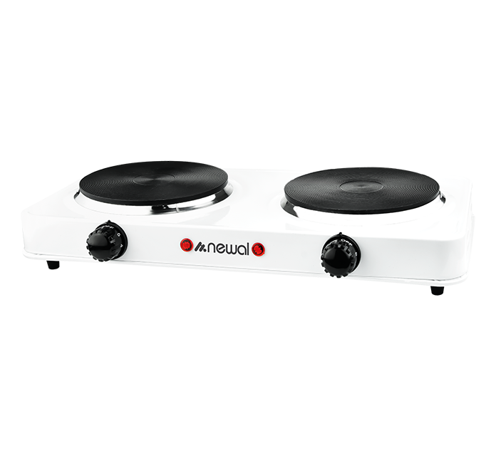 NWL-248 NEWAL DOUBLE HOT PLATE ( WHITE )