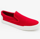 Unisex Slip On Canvas Hard-wearing Casual Canvas , Flat Loafers Shoes