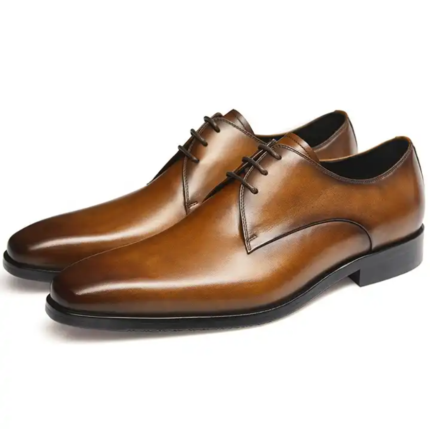 Chosure Homme British Style Genuine Cow Leather Dress Shoes