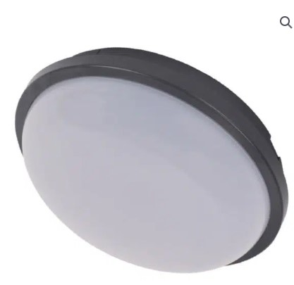 Tronic Bulkhead Ceiling Light LED 15W 330MM Silver CL 6715-DL-SI