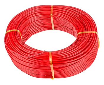 CABLE SINGLE CORE 10.00MM RED