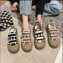 Casual Sports Platform Flats Female Vulcanized Shoes