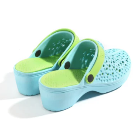 Fashion Features High Heel Clogs EVA Sole Shoes