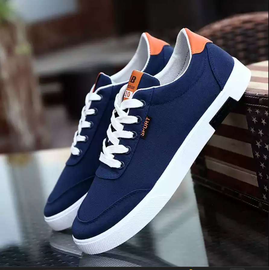 Fashion Breathable Sport Canvas Shoes For Men