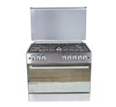 ET905GR-I-90 5 Gas Burners, Gas Oven,Inox stainless steel body,Chicken Roteserri,Pool System,Glass top cover,GAS sense ,Auto gas ignition. 90*60