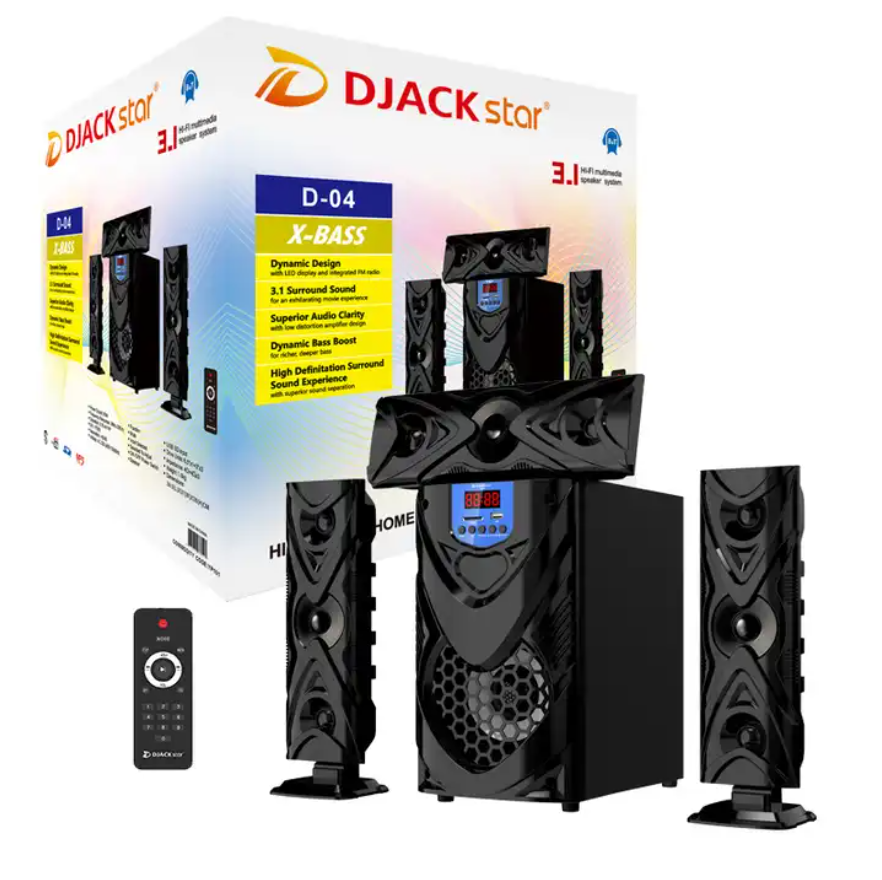 Wireless DJACK STAR D-04  Subwoofers Speakers