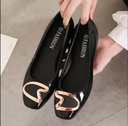 Women PVC Flat Shoes