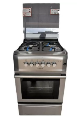 VENUS VC5531/50 cms Stainless Steel Work top, 3 Gas Burners 1 Electric Plate Electric Oven