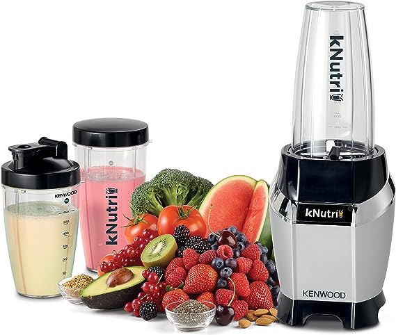 KENWOOD BSP70/Blender BK Silver w 3 jar 10Pcs Set Ice Crush 600W