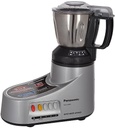 Panasonic MX-AC400 550-Watt Stainless Steel Jar Super Mixer Grinder with 4 Jars - Black