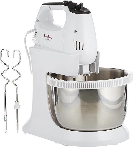 MOULINEX HM312127/Hand Mixer/ Hand Beater 3.5L Steel Bowl