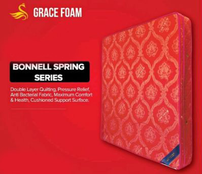 6*6 Grace Form Double Layer Spring Mattresses ( 10", Red )