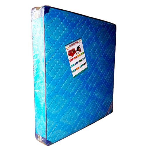 6*6 Comfoam Taped Edge Matress ( 6", Blue/Gold )