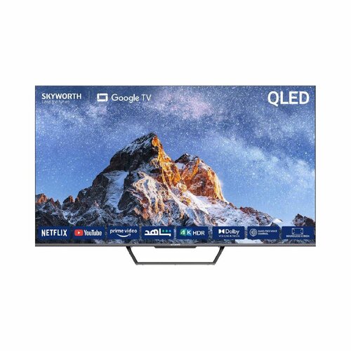 Skyworth 65" QLED Google Android Voice Control 4K TV 65SUE9500 - Black