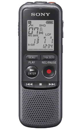 Sony ICD-PX240 Recorder - Black