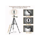 12 inch Ring Light With Stand, For Tik Tok, YouTube,Live stream - Black