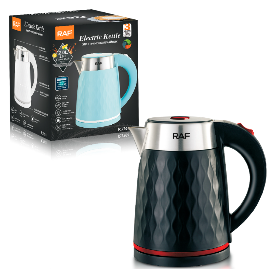 Stainless Steel 2L Double Wall Tea Kettle