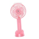 Rechargeable Portable Hand Fan - Pink