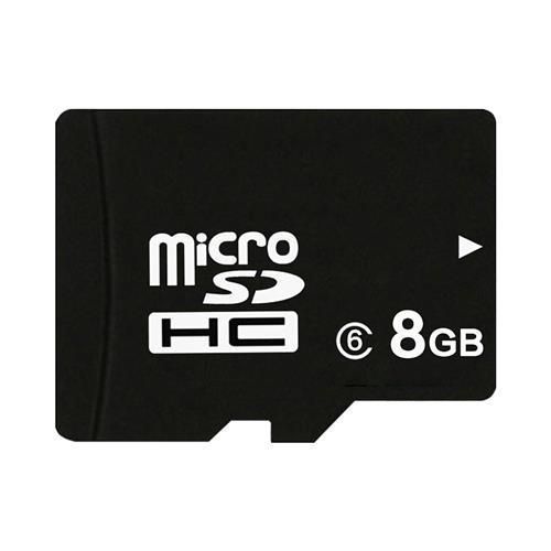 8GB Fast Memory Card - Black