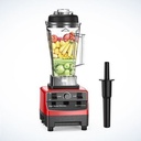 Heavy Duty Commercial Blender 2 Litre - Red,Black.