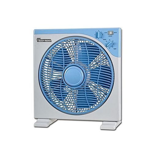 ORIGINAL Portable Table Box Fan, 30W - White/Blue