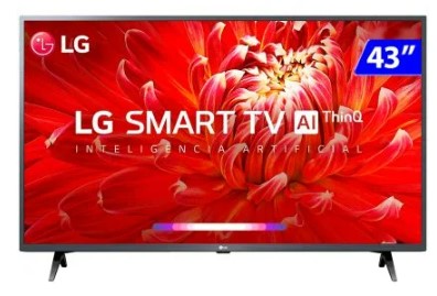 LG 43'' Led, Full HD,Smart, Made in EGYPT