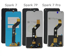 Original For Tecno Spark 7 Display KF6J KF6N LCD Touch Screen Digitizer For Tecno 7P LCD Assembly 7T 7 Pro LCD