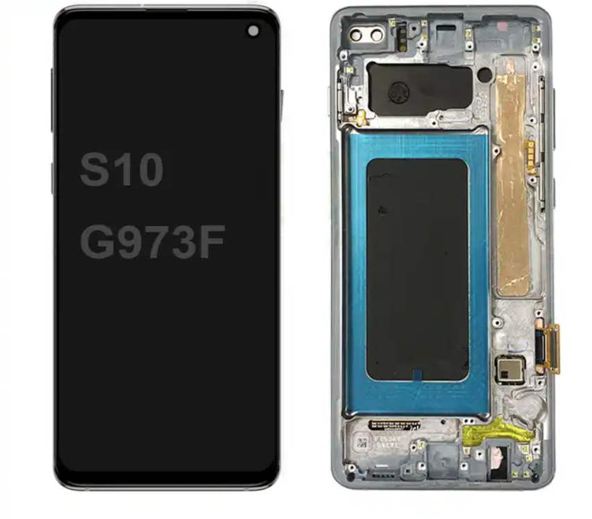 Original 6.1'' LCD Display For SAMSUNG Galaxy S10 G973 G973F SM-G973F/DS SM-G973U Lcd Display Touch Screen Digitizer Assembly