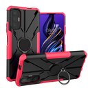 Tecno Pova 3 Armor Bear Shockproof PC + TPU Phone Case with Ring Holder