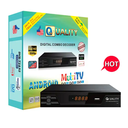 H.265 High Definition 1080P DVB-T2 / C / S2 Combo Decoder Satellite TV Receiver Set Top Box