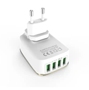 22W LDNIO A4404 best selling 4.4A 4 USB Travel Charger