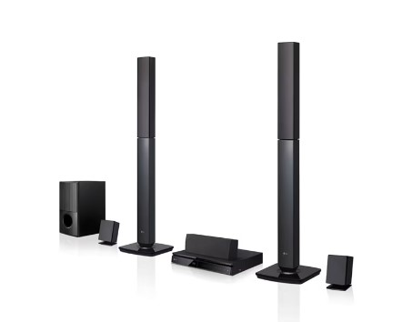 LG DVD Home Theatre, 1000w, 5.1 Channel, Satellite Speakers, Bluetooth