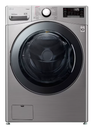 18kg/10Kg | Front Load Washer/Dryer, TurboWash, Steam - Silver