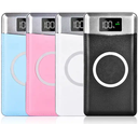 Wireless Power Bank 10000mah , led light battery charger power bank portable charger power bank