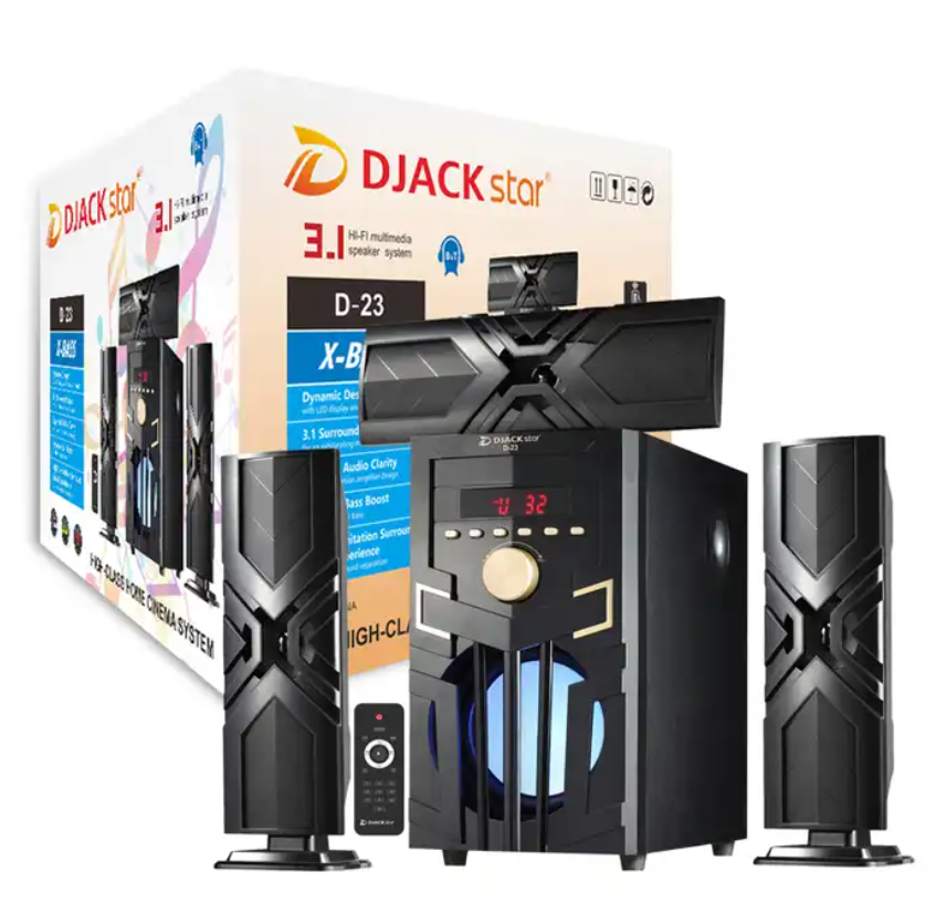 DJACK STAR D-23 New sound breaker tube toiubeoz rgb computer speakers bofar speakers full size