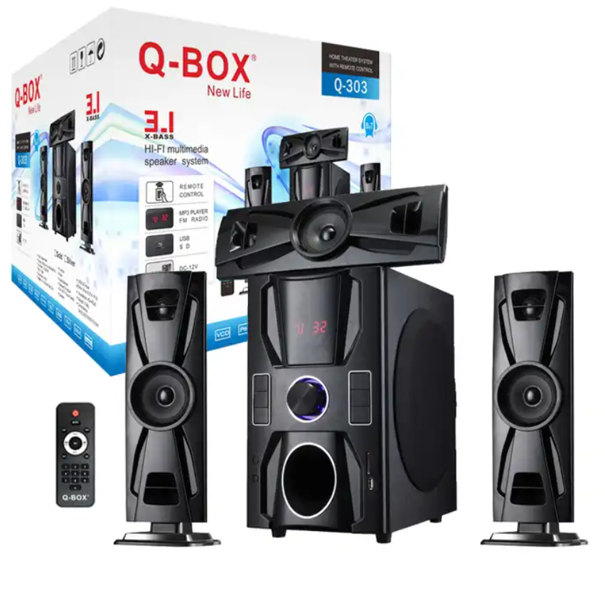 Q-BOX Q-303 New mini speaker USB anker sound core speaker sound