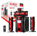 Q-BOX Q-Q3L Strong Bass 3.1 Home Theatre Sound System Speaker African Hifi Speaker