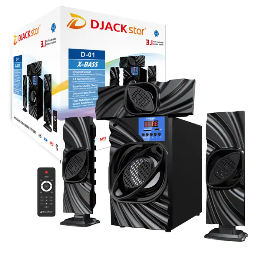 DJACK STAR D-01 New woofer subwoofer sound system professional wireless speakers