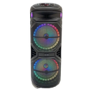 TDTD-1515 double 15.5 inch portable trolley speaker portable speaker with microphone portable party speaker