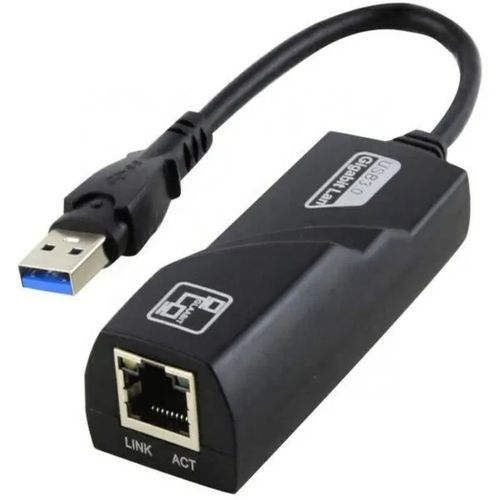 USB 3.0 High Speed Ethernet Network Adapter-Black