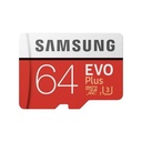 Samsung 64GB Evo Plus TF Memory Card - Red