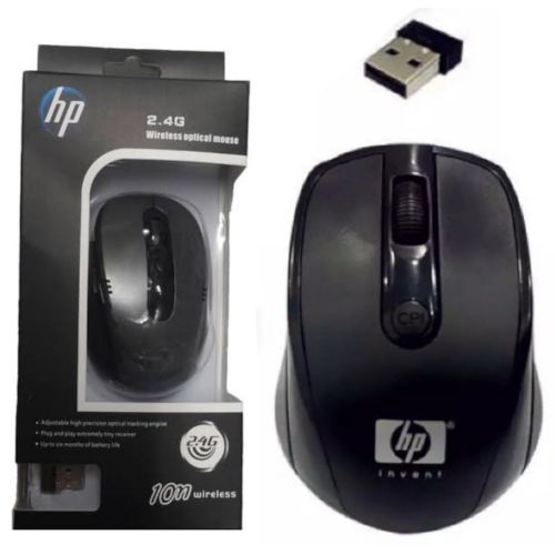 Hp Optical 2.4GHZ Wireless Mouse - Black