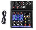 New Design Pure mixer 4 channel with USB music mixer dj without amplifier