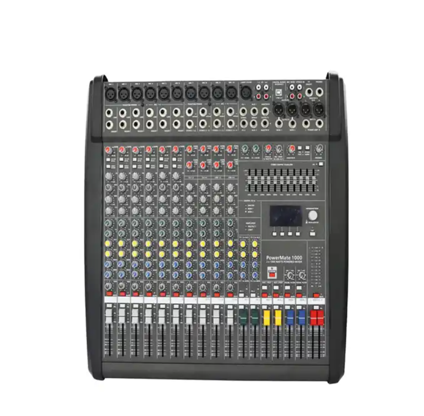 Professional best audio power mixer console USB 10-channel B&T Studio Audio Mixer Sound Mixing professional dj mixer