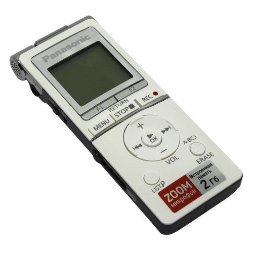 Panasonic Digital IC Recorder RRXS420 - White